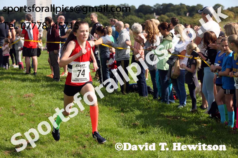 Boys and girls under-13s, Sunderland Harriers Cross Country, Farrington, Sunderland. Photo: David T. Hewitson/Sports for All Pics